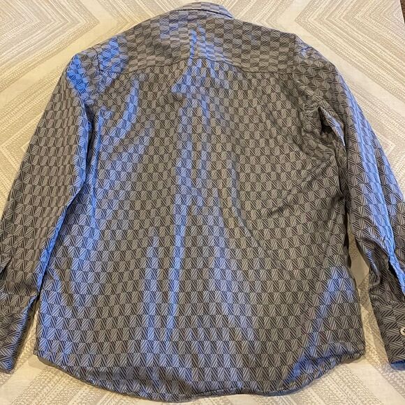 Robert Graham about Grey/Silver Pattern Button Down Shirt - Picture 5 of 7